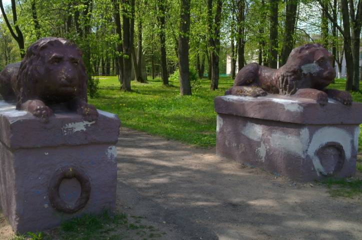 Horodziłów.  Park dworski Puzynów