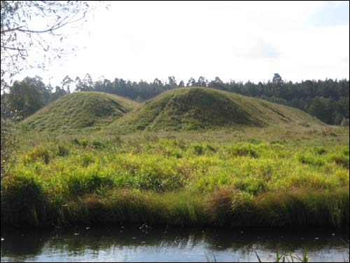 Rakaŭ. Site of ancient settlement 
