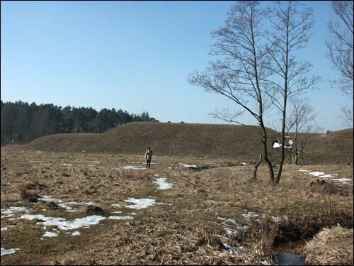 Rakaŭ. Site of ancient settlement 