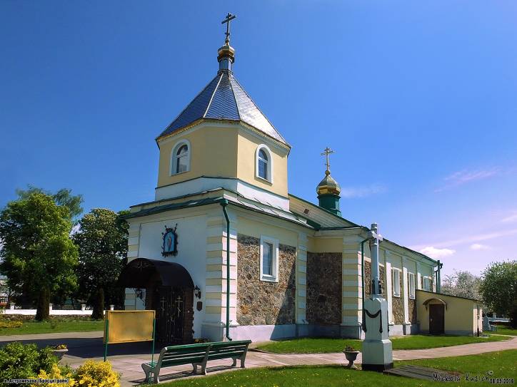 Astramiečava. Orthodox church of St. Michael the Archangel