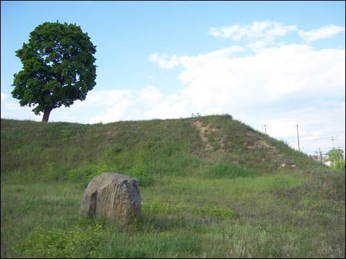 Krasnaje. Site of ancient settlement 