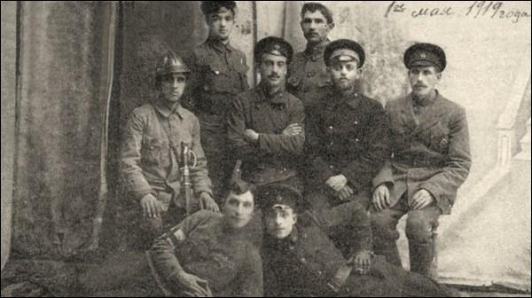  -  Residents of Kleck in old photographs. Kleck, 1919.