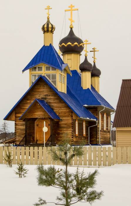 Lubań. In the village 
