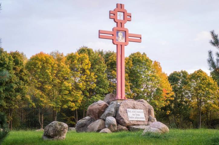 Lubań. In the village 