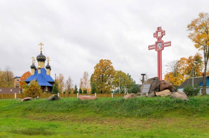 Lubań. In the village 