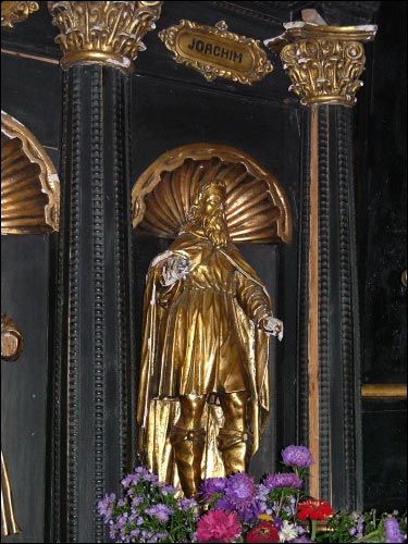  - Kościół Wniebowzięcia NMP Ołtarz w kaplicy Św. Barbary. Św. Joachim