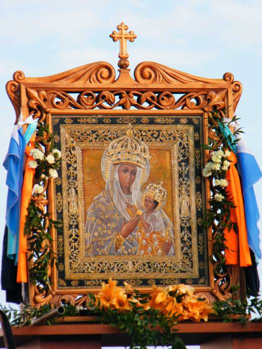 Будслаў. Касцёл Унебаўзяцця Найсвяцейшай Панны Марыі Абраз Найсвяцейшай Панны Марыі