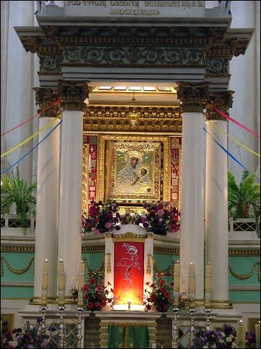 Будслаў. Касцёл Унебаўзяцця Найсвяцейшай Панны Марыі Абраз Найсвяцейшай Панны Марыі