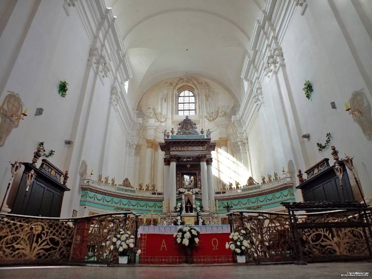 Budsłaŭ. Catholic church of the Assumption of the Blessed Virgin Mary Interior
