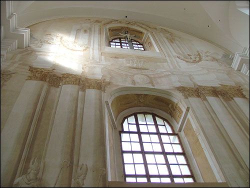 Budsłaŭ. Catholic church of the Assumption of the Blessed Virgin Mary Interior