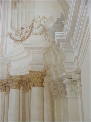 Budsłaŭ. Catholic church of the Assumption of the Blessed Virgin Mary Interior
