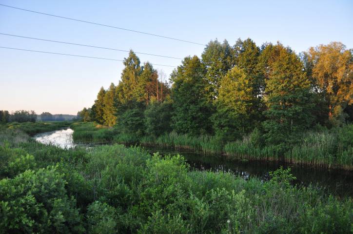 Budsłaŭ. In town 