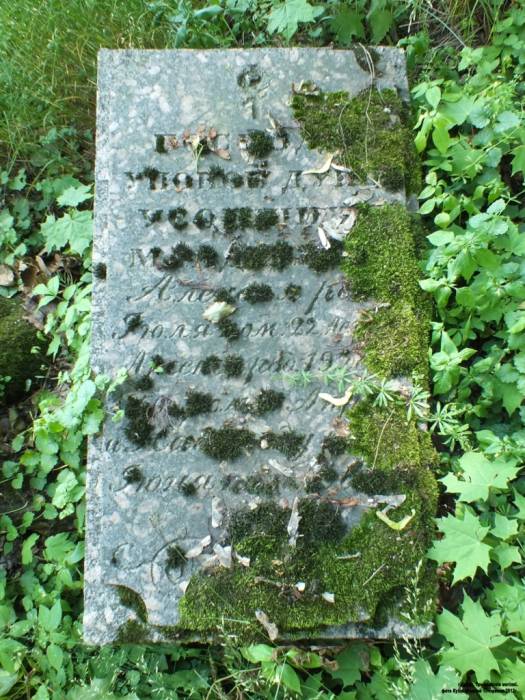 Brest. cemetery of Tryšyna