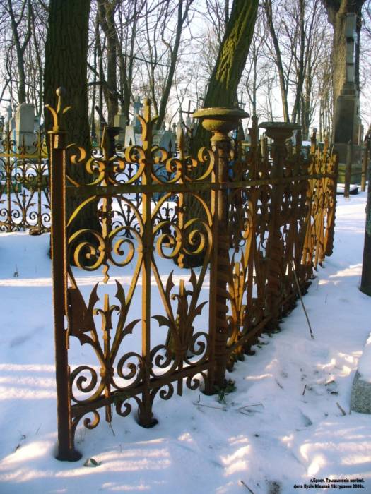 Brest. cemetery of Tryšyna