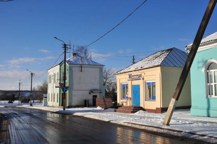 Stoŭbcy. Town streets 