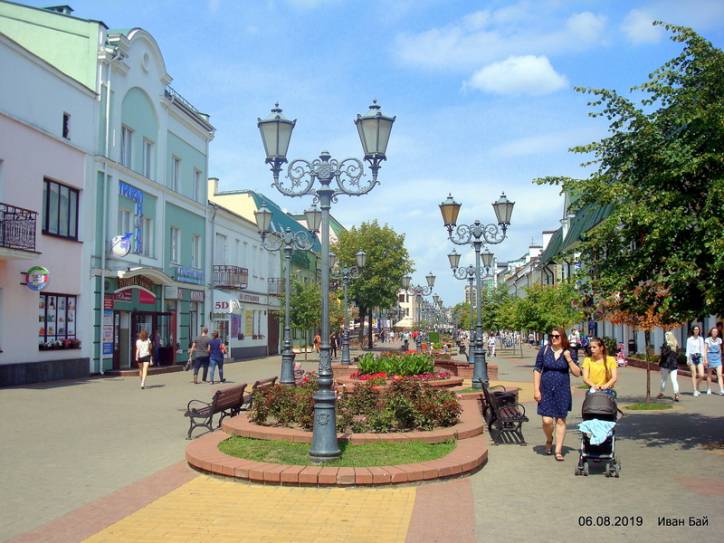  - Town streets . 