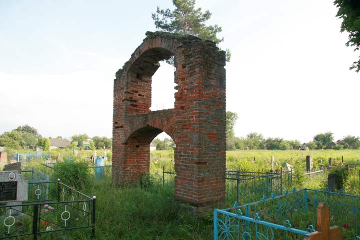 Опечки.  Брама церковная