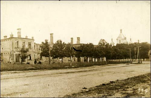 Brest.  Town photos from 1915-1918