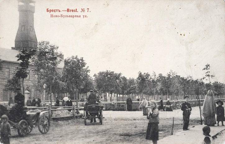 Brest.  Town photos before 1915