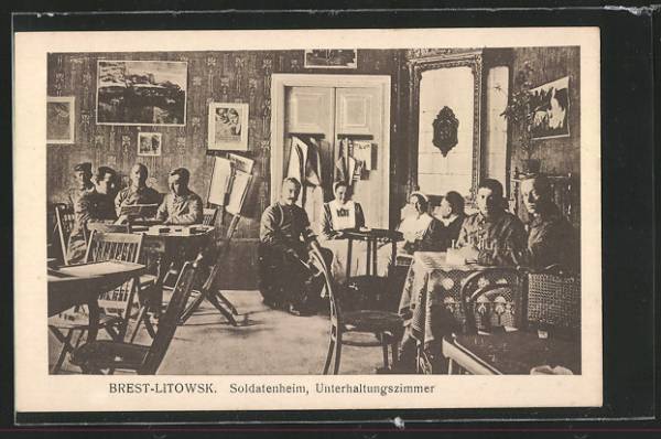 Brest.  Town photos from 1915-1918
