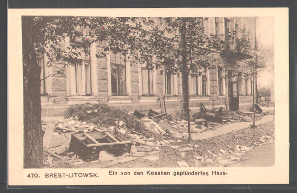 Brest.  Town photos from 1915-1918