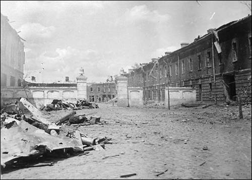  - Town photos from WWII period . Brest fortress. Summer 1941