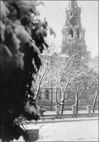  - Town photos from WWII period . St. Nicholas church. 1941-43