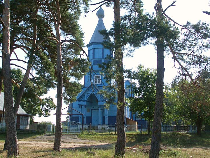 Damačava.  Orthodox church of St. Luke the Evangelist