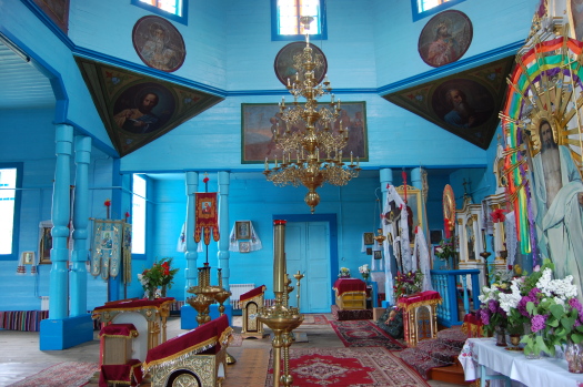 Домачево |  Церковь Святого апостола Луки. Интерьер, фрагмент