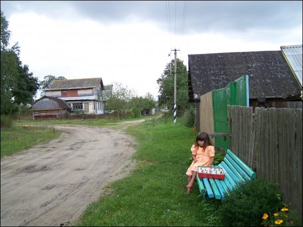 Upirevičy. In the village 