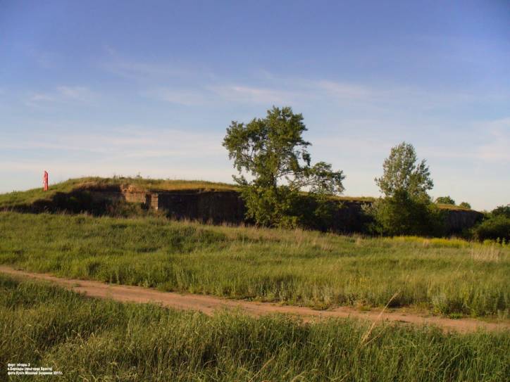  -  Форт літары З і абарончая казарма. Капанір