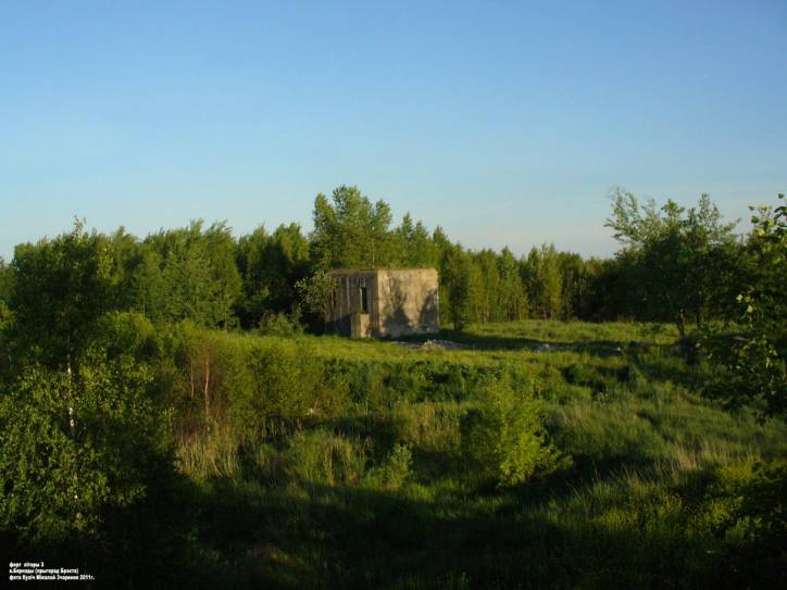  -  Форт літары З і абарончая казарма. ДАК