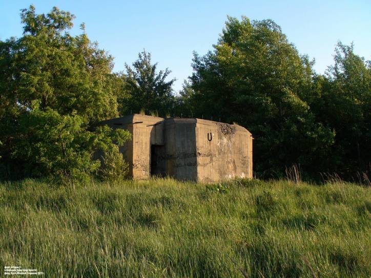  -  Форт літары З і абарончая казарма. ДАК