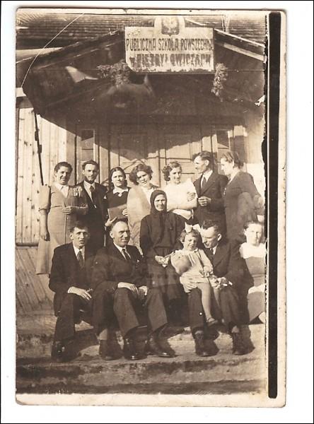 Miešyčy. Old photos of the village 