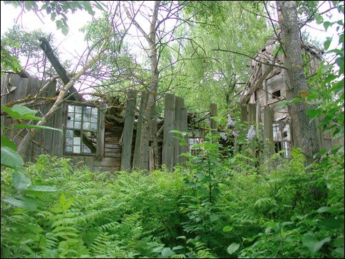 - Chapel at cemetery. 