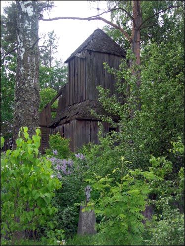 Najdzionavičy. Chapel at cemetery