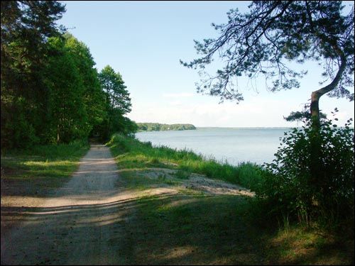  - Krajobrazy . Narocz i droga do Nanosów