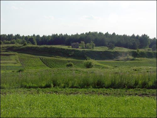 Nanosy. Umocnienia obronne Obronne umocnienia z czasów I wojny światowej
