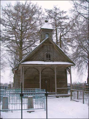 Šabuni. Catholic church of St. Roch