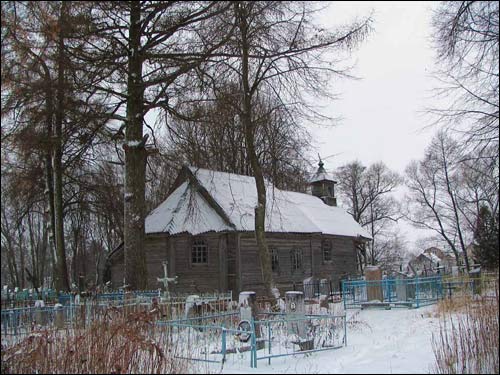 Šabuni. Catholic church of St. Roch