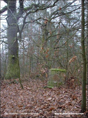 Nejdorf (Mościca). Cmentarz ewangelicko-augsburski