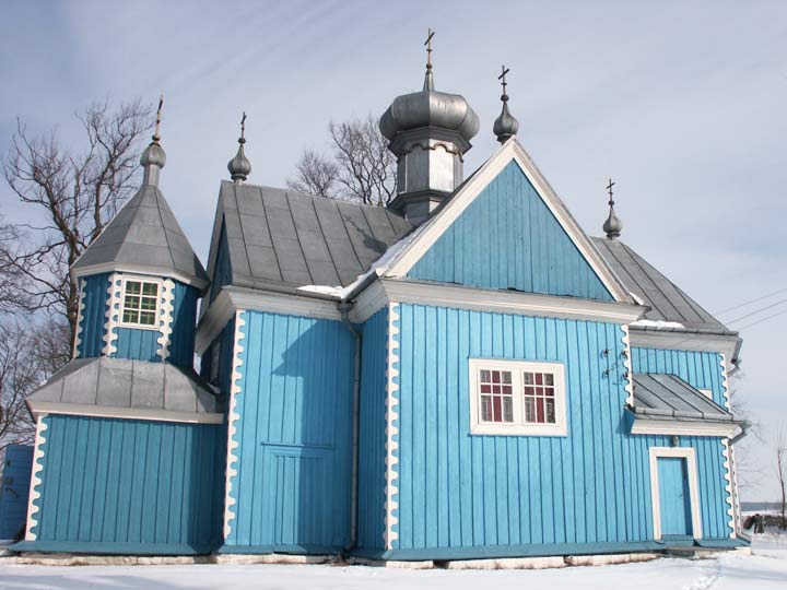 Pokry.  Orthodox church of the Protection of the Holy Virgin