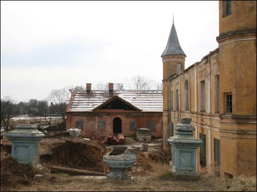 Niasviž |  Radziwill castle. Reconstruction, 2008. 