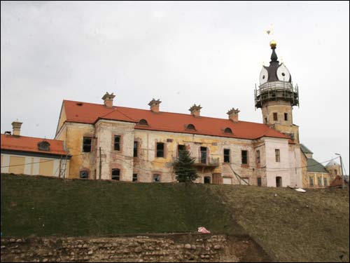 Niasviž. Radziwill castle. Reconstruction, 2008