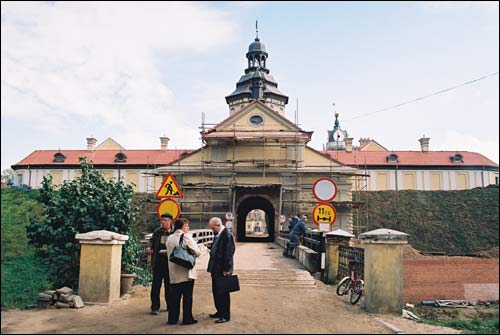 Niasviž. Radziwill castle. Reconstruction, 2007
