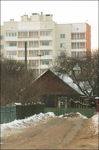  -  Hrušaŭka suburb. 