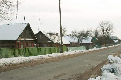  -  Hrušaŭka suburb. 