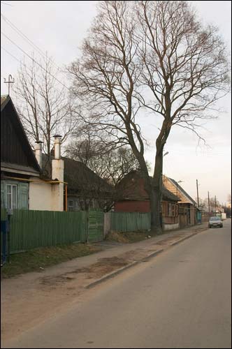  -  Hrušaŭka suburb. 