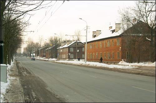  -  Hrušaŭka suburb. 