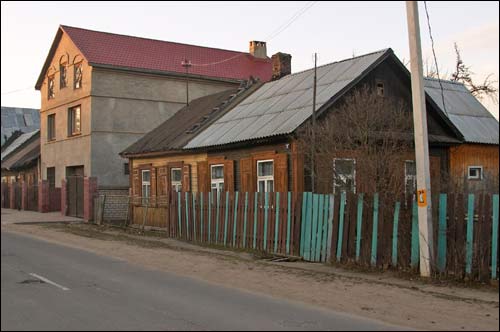  -  Hrušaŭka suburb. 